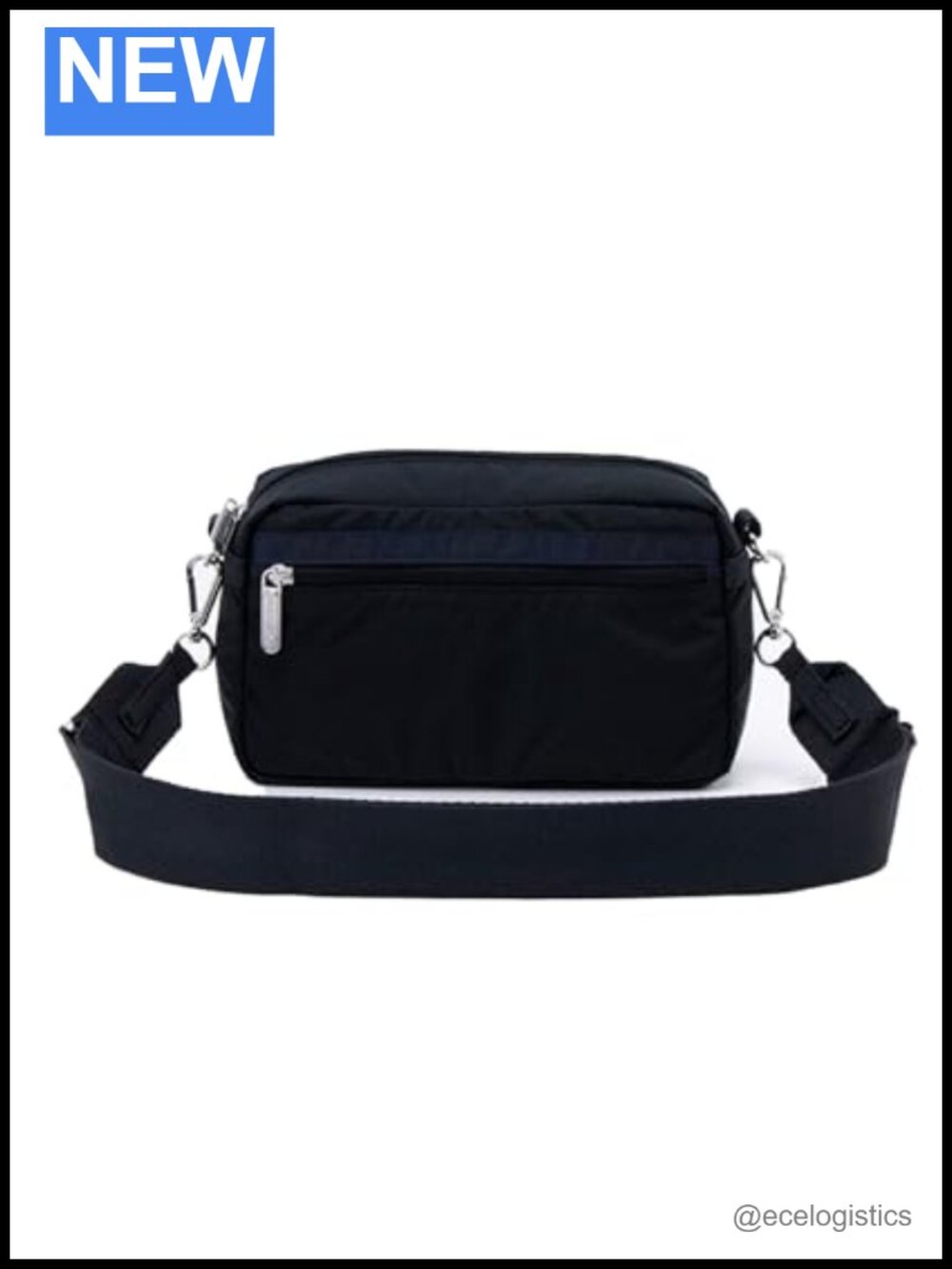 LeSportsac Recycled Ripstop Nylon Crossbody Sling Bag with Adjustable Strap
